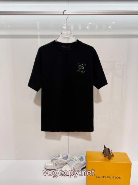 Tシャツスーパー コピー 安心完売品! 優しい色味がかわいい 芸能人人気LOUIS VUITTON 3