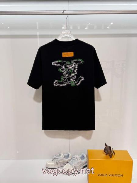 Tシャツスーパー コピー 安心完売品! 優しい色味がかわいい 芸能人人気LOUIS VUITTON 4