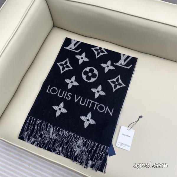 ブランド アクセサリー 激安LOUIS VUITTON海外限定! SS26限定版 圧倒的な存在感マフラー.. 1