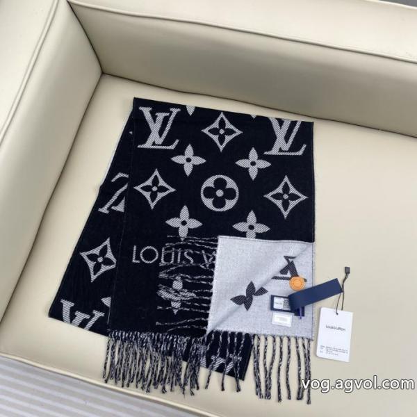 ブランド アクセサリー 激安LOUIS VUITTON海外限定! SS26限定版 圧倒的な存在感マフラー.. 0