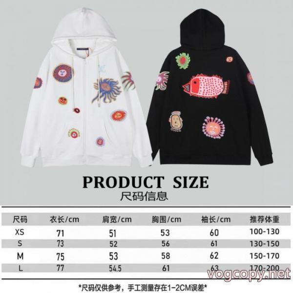 話題のアイテム 最高級品質の 激安通販限定商品ブランド 激安LOUIS VUITTONパーカー 5