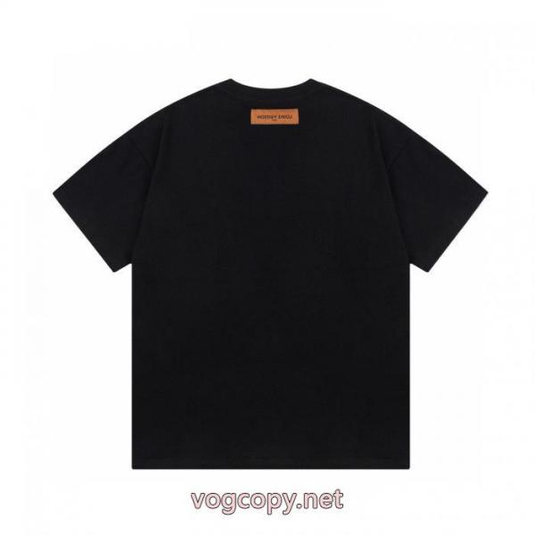 偽 ブランド 販売レア色入荷 2026年流行 個性的なモデルTシャツLOUIS VUITTON 5 