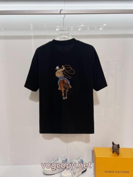 肌触りのいい 最新 話題沸騰中 超激安価格Tシャツブランド レプリカLOUIS VUITTON 5