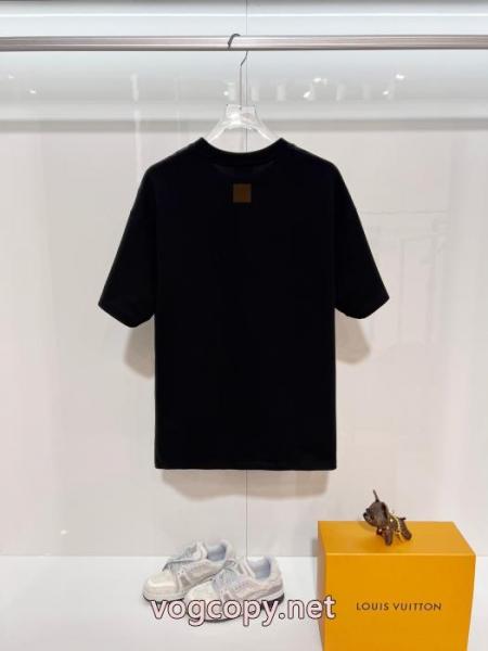 TシャツLOUIS VUITTON激安 通販 ブランド最終価格 きちんと感が強い 着心地抜群 5 