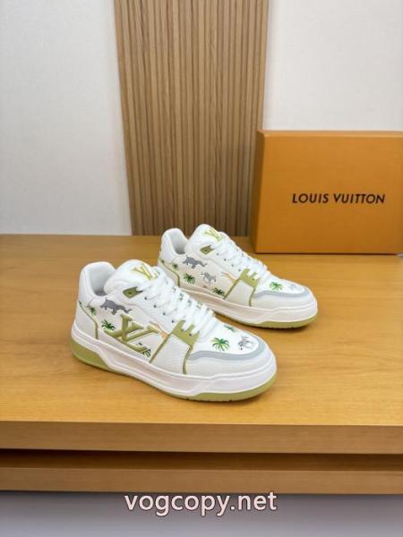 数に限りがある 普段使い 透け感優しいスニーカーLOUIS VUITTON偽物 ブランド 販売 3