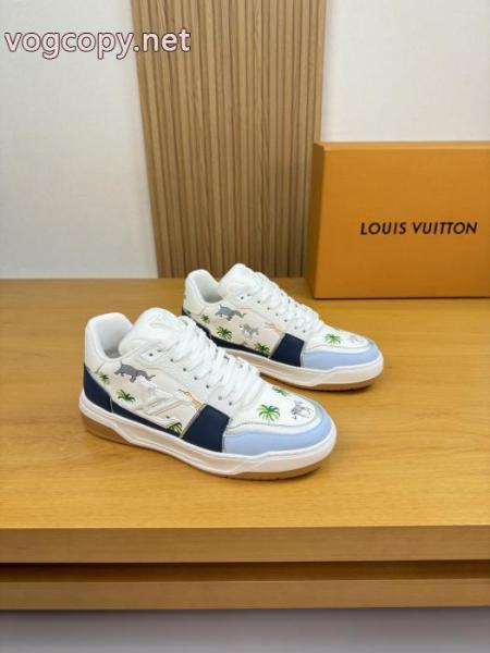 数に限りがある 普段使い 透け感優しいスニーカーLOUIS VUITTON偽物 ブランド 販売 5