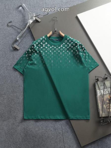 スーパー コピー メンズLOUIS VUITTON大人の上質感 海外セレブ定番愛用 今年新作登場Tシャツ 4