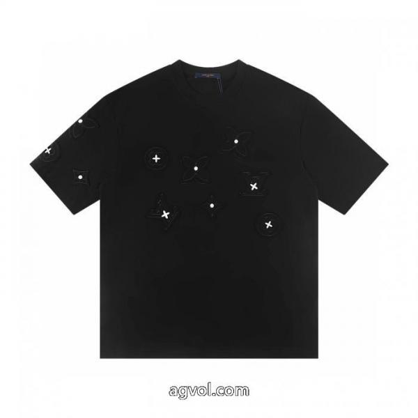 個性派 2026年秋冬 良好品LOUIS VUITTONブランド コピー 専門店Tシャツ 1