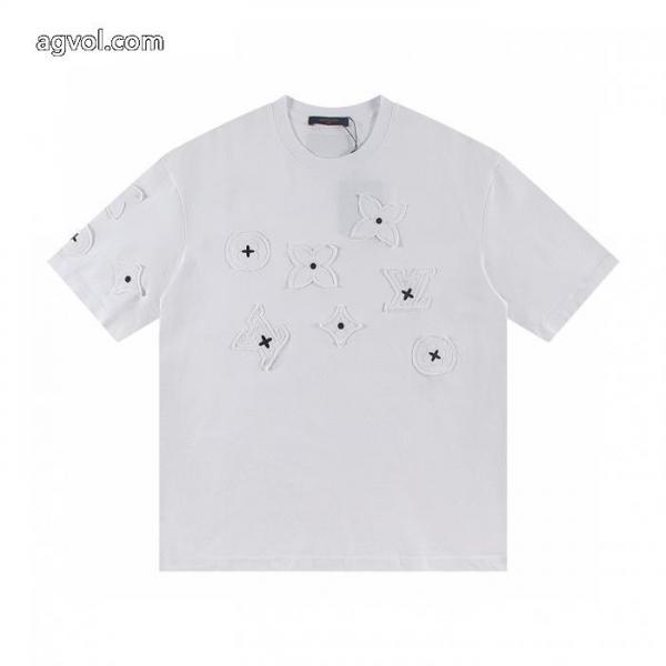 個性派 2026年秋冬 良好品LOUIS VUITTONブランド コピー 専門店Tシャツ 5
