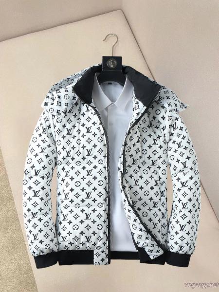 シンプルで合わせやすい 今年の流行りファション 高感度アイテムLOUIS VUITTONコピー 商品 通販ダウンジャケット 0 