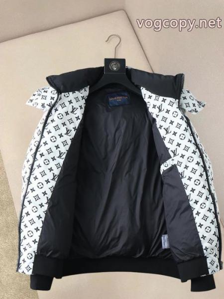 シンプルで合わせやすい 今年の流行りファション 高感度アイテムLOUIS VUITTONコピー 商品 通販ダウンジャケット 5 
