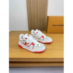 数に限りがある 普段使い 透け感優しいスニーカーLOUIS VUITTON偽物 ブランド 販売