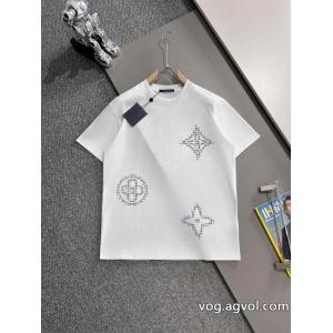 LOUIS VUITTONブランド コピー 専門店韓国人気 カジュアルの定番 人気高いアイテムTシャツ