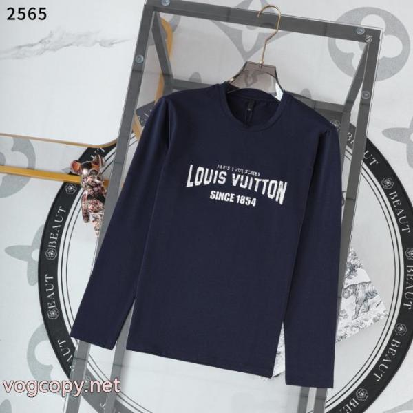 高品質で綺麗 希少大人気 NEW大変素敵LOUIS VUITTONブランド 激安 サイト長袖Tシャツ 5 