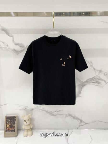 LOUIS VUITTON新作限定 カジュアルの定番 耐久性のあるコピー 品 販売Tシャツ 1