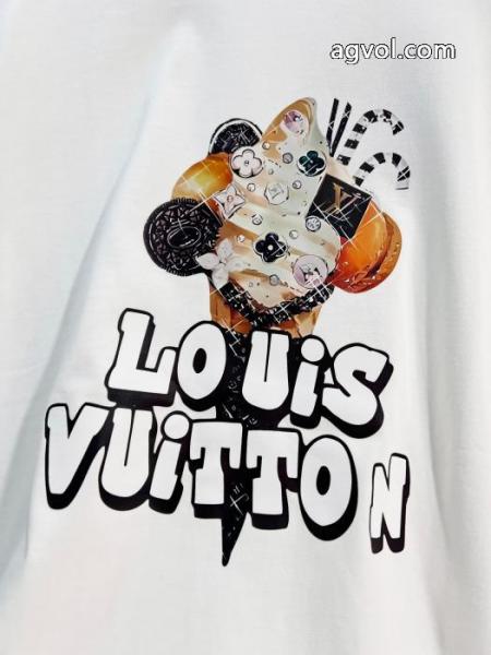 LOUIS VUITTONスーパー コピー ブランド 専門店肌触りがとても良い 絶妙な抜け感 定番最新作 半袖Tシャツ.. 5