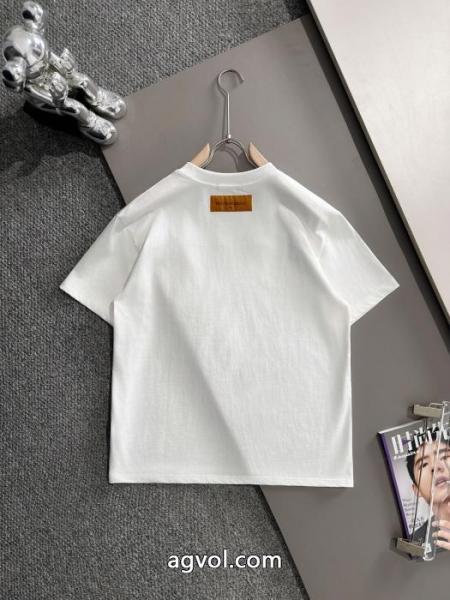 半袖Tシャツコピー 品 ブランドお洒落な存在感 王道コンビ 店舗完売品LOUIS VUITTON 2