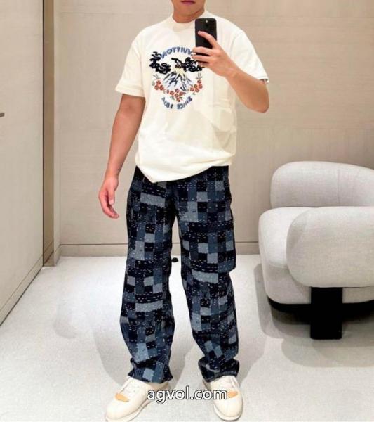 限定SALE 先取り秋冬限定新作 ファッション 人気LOUIS VUITTONブランド コピー 優良半袖Tシャツ 3