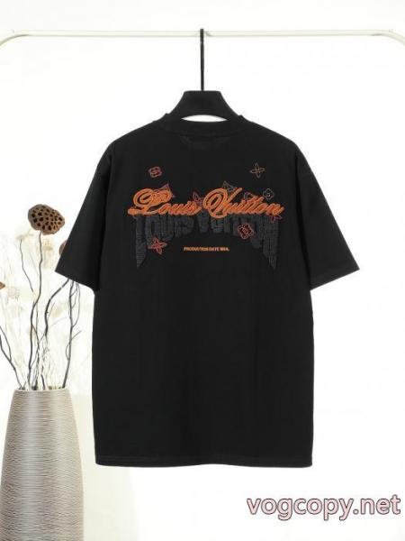 TシャツLOUIS VUITTONスーパー コピー着心地良く セール価格でお得 人気新作ロゴ入り 4