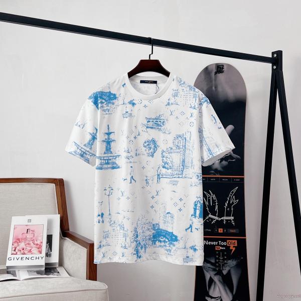 TシャツLOUIS VUITTONロゴが印象的 品のよさを感じさ 新品登場コピー 商品 通販 0 