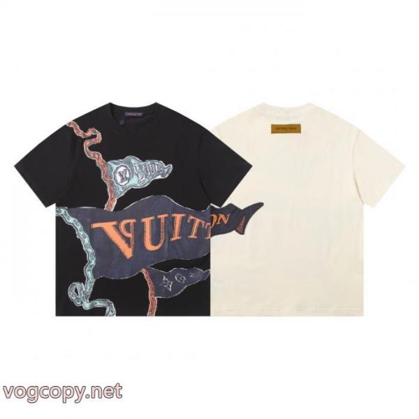 お洒落で人気アイテム VIPセールで奇跡 国内在庫有Tシャツ 2026ブランドコピーLOUIS VUITTON 5 