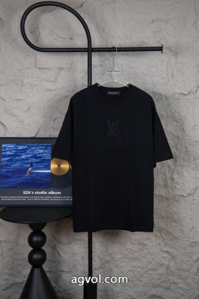 どんなシーンにも 品質保証正規保証 HOT人気LOUIS VUITTONブランド フェイク半袖Tシャツ 5 
