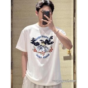 限定SALE 先取り秋冬限定新作 ファッション 人気LOUIS VUITTONブランド コピー 優良半袖Tシャツ