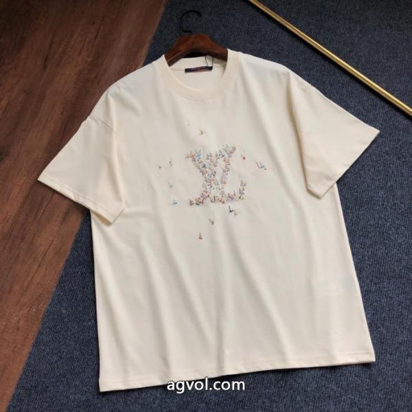 LOUIS VUITTON新作 大人気! 通販 注目度No.1コラボ 海外限定モデル 新作半袖Tシャツブランド スーパー コピー 通販 5