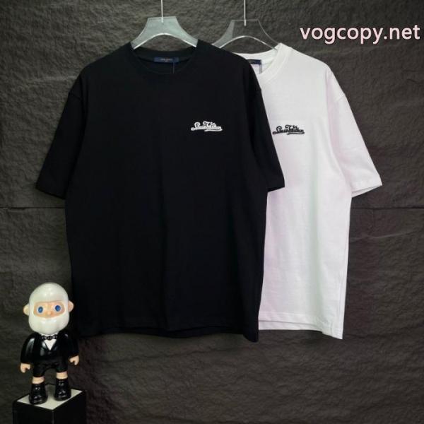 半袖Tシャツ人気激売れ新作 先行販売 個性的なデザイン ブランド 激安ルイ ヴィトン 3