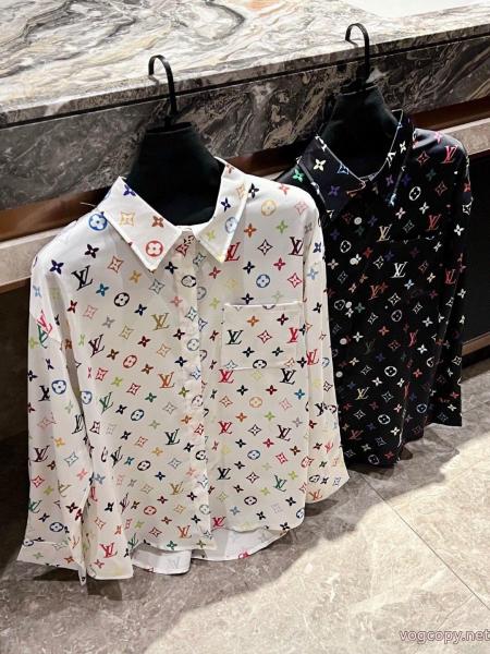 入手困難 全国無料得価 2026年秋冬長袖シャツブランド 通販 激安LOUIS VUITTON 0 