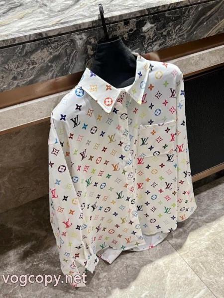 入手困難 全国無料得価 2026年秋冬長袖シャツブランド 通販 激安LOUIS VUITTON 5 