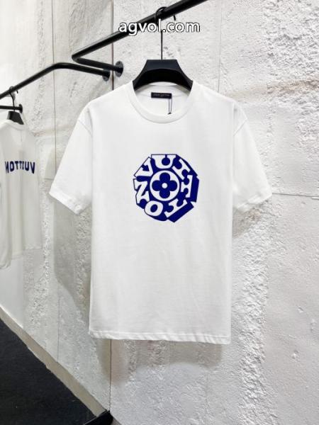送料無料! 人気商品登場 映え度MAXLOUIS VUITTONコピー 品 ブランド半袖Tシャツ 2