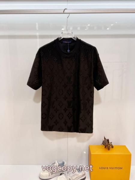 限定セールHOT 人気ブランド新作 シンプルなデザイン半袖TシャツLOUIS VUITTON激安 通販 ブランド 2