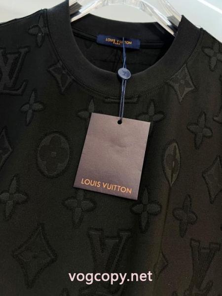 限定セールHOT 人気ブランド新作 シンプルなデザイン半袖TシャツLOUIS VUITTON激安 通販 ブランド 3