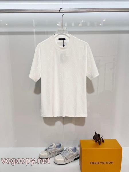 限定セールHOT 人気ブランド新作 シンプルなデザイン半袖TシャツLOUIS VUITTON激安 通販 ブランド 5