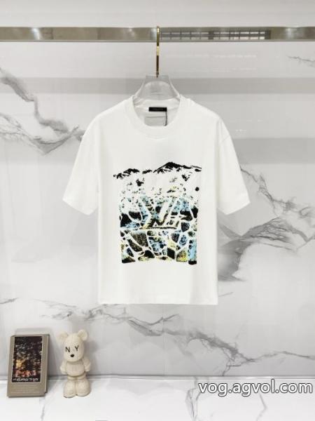 半袖Tシャツ2026年秋冬入荷 最安値保証 話題人気商品ルイ ヴィトンブランド 通販 激安 0