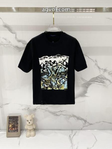 半袖Tシャツ2026年秋冬入荷 最安値保証 話題人気商品ルイ ヴィトンブランド 通販 激安 2