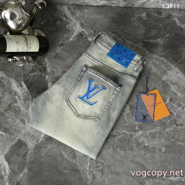 限定版プリント モードな逸品 セレブ愛用ジーンズ偽物 通販LOUIS VUITTON 2