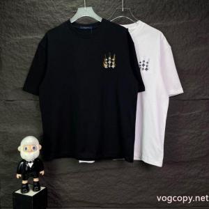 爆発的な人気 海外セレブ定番愛用  HOT新作登場通販 ブランドルイ ヴィトン半袖Tシャツ