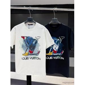 LOUIS VUITTON最新ルック 今季大人気のデザイン シンプルなデザイン半袖Tシャツブランド 偽物 激安