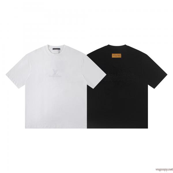 人気新作 男女兼用 最安値スーパー コピー 安心 LOUIS VUITTON半袖Tシャツ 0