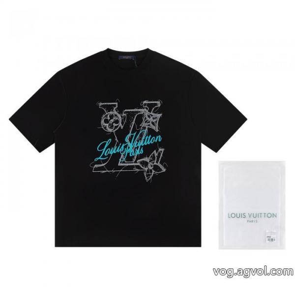 半袖Tシャツ大人気定番 人気定番 完売必至!! ブランド コピー 安心LOUIS VUITTON 0