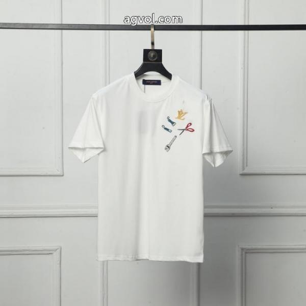 大特価品 カラー豊富 人気セール260%新品半袖Tシャツルイ ヴィトン偽物 ブランド ショップ 4