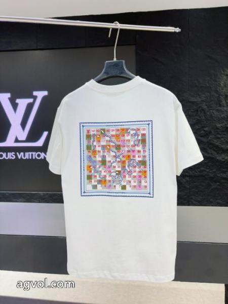LOUIS VUITTONブランド 激安2026超人気アイテム 最新大人気 お得最新作半袖Tシャツ 1