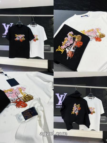 半袖Tシャツ2026大人気 一番人気 リラックスした雰囲気にLOUIS VUITTON激安 通販 ブランド 2