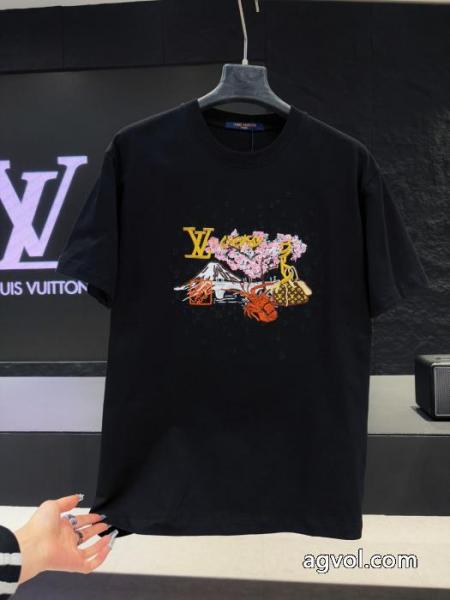 半袖Tシャツ2026大人気 一番人気 リラックスした雰囲気にLOUIS VUITTON激安 通販 ブランド 5