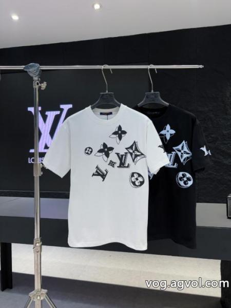 ブランド コピー 通販LOUIS VUITTON高級感溢る 魅力的な 軽やかな素材感半袖Tシャツ 0