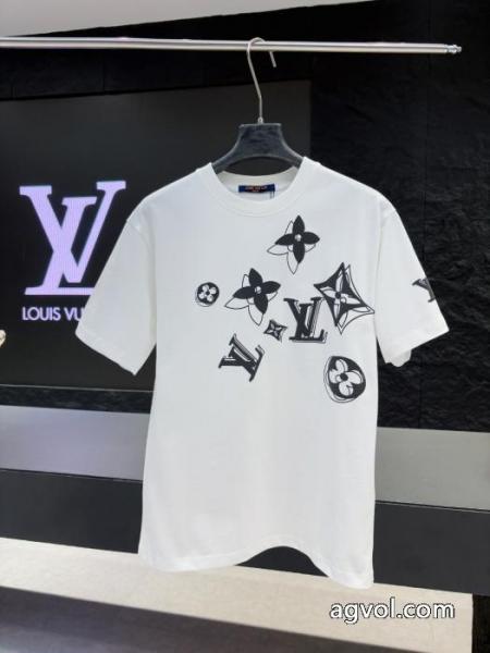ブランド コピー 通販LOUIS VUITTON高級感溢る 魅力的な 軽やかな素材感半袖Tシャツ 2