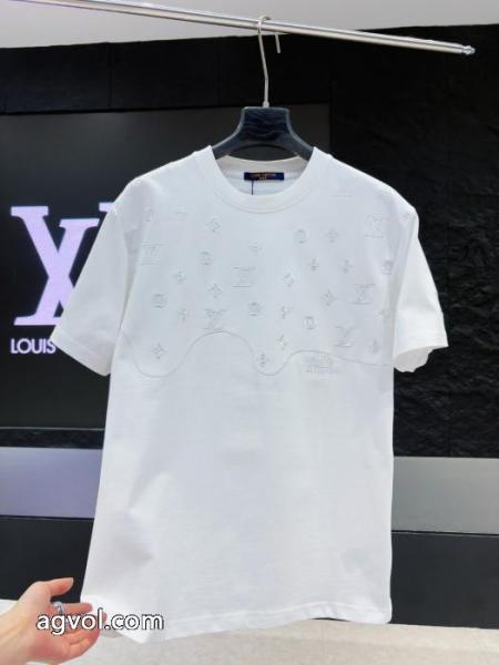 新作限定 主役級アイテム 新作登場半袖TシャツLOUIS VUITTONコピー 品 販売 3