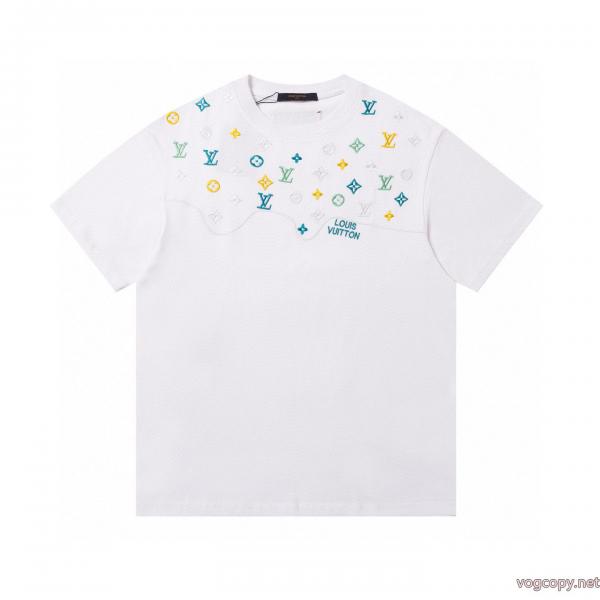 半袖Tシャツお買い得品質保証 大人気アイテムが勢ぞろい 超激得正規品ブランド 品 コピーLOUIS VUITTON 0 